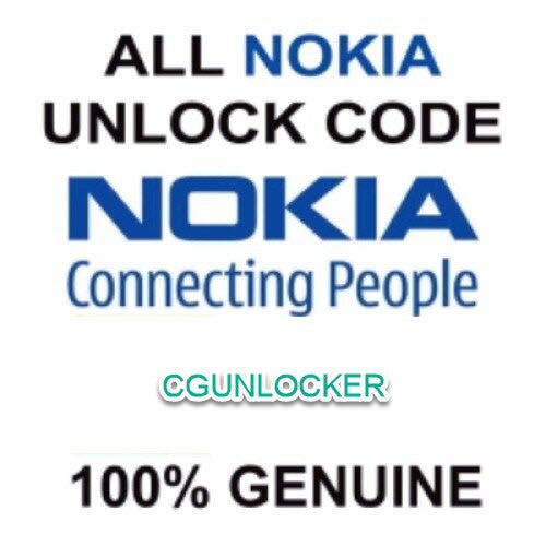 Any nokia network factory unlock code